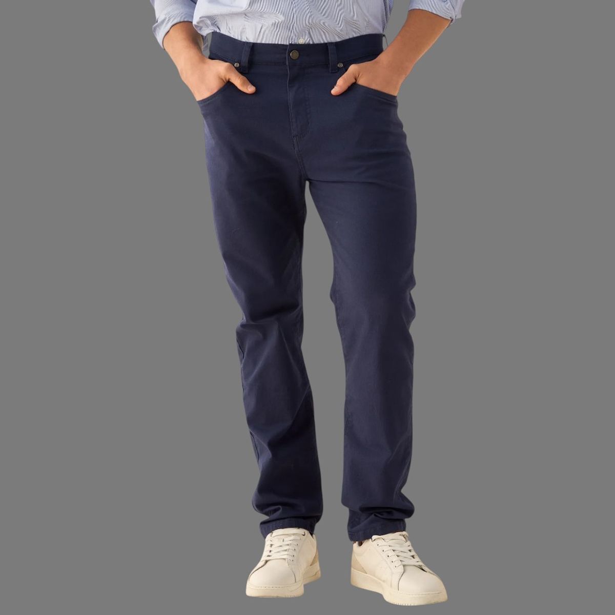 ESPRIT - Esprit Pantalón para Hombre Casual con Acabados Premium