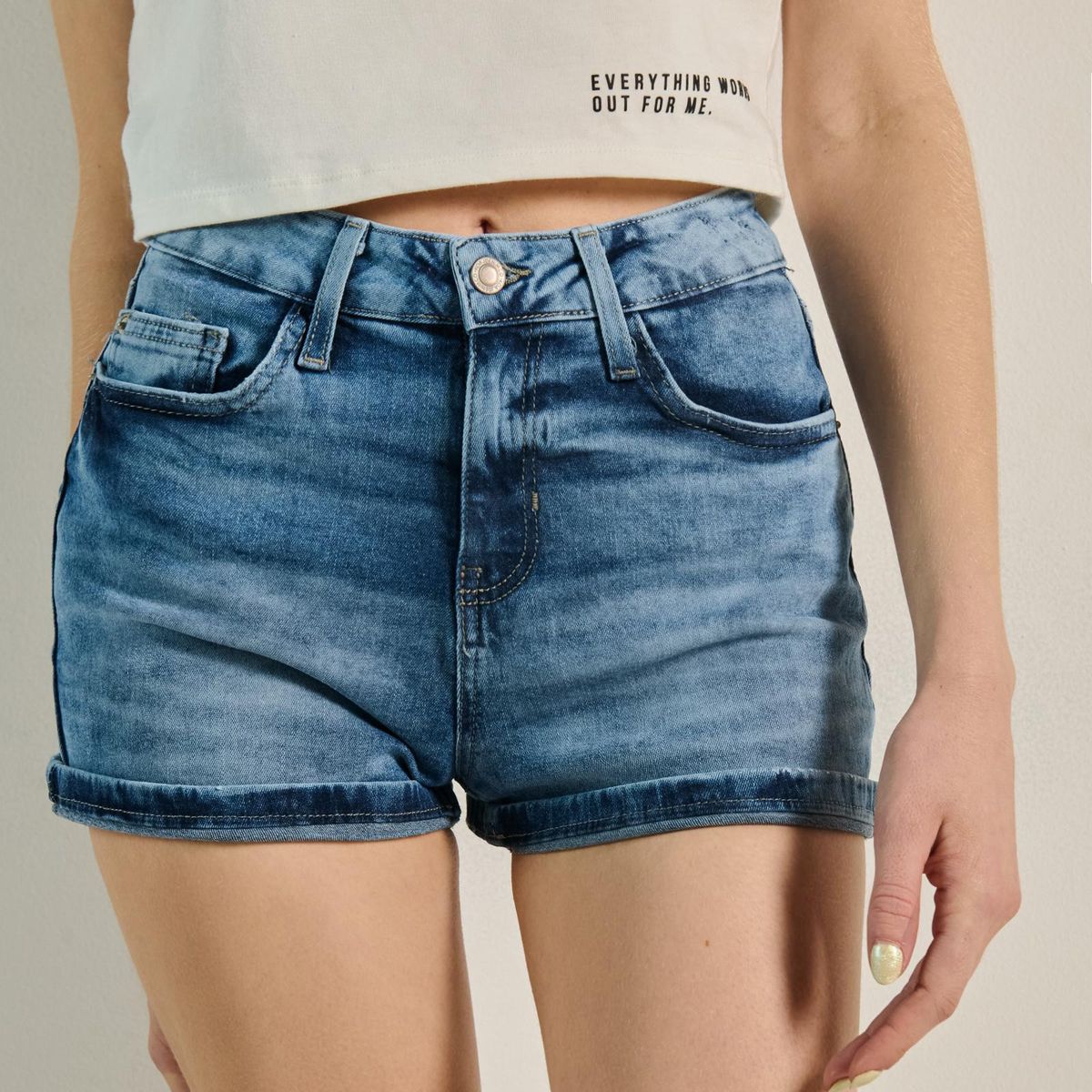 KOAJ - KOAJ SHORT VINTAGE SHORT VINTAGE Mujer