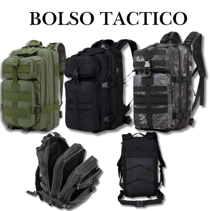 MULTIBAGS - BOLSO TACTICO REFORZADO ULTRA RESISTENTE BOLSO IMPERMEABLE