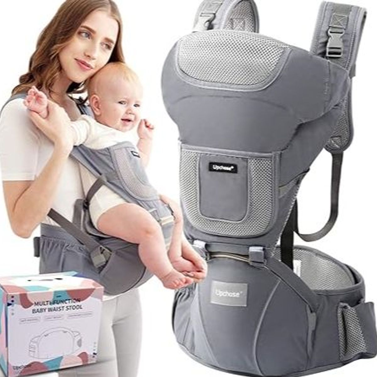 GENERICO - Canguro Ergonómico para Bebé-Portabebés