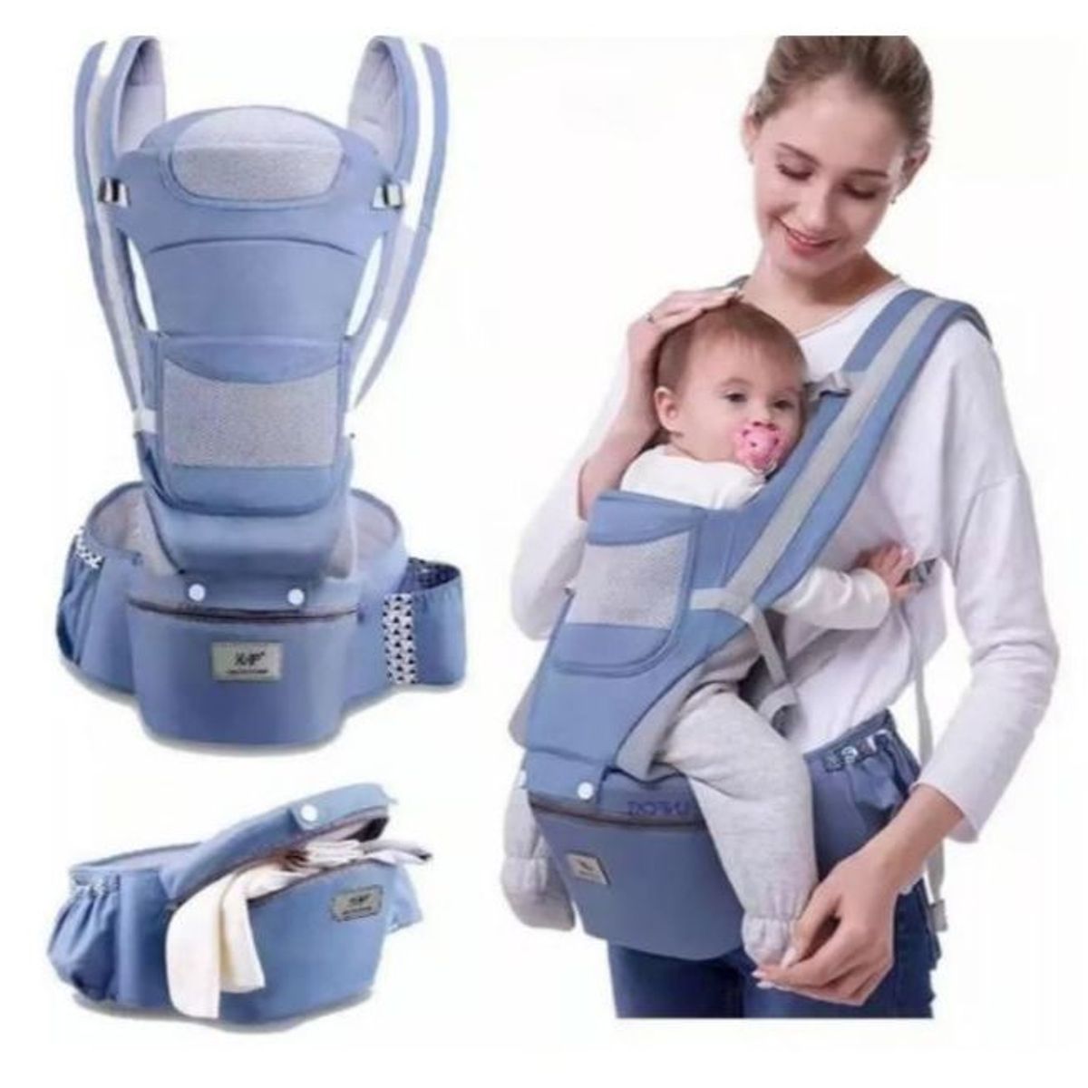 GENERICO - Canguro Ergonómico para Bebé-Portabebés