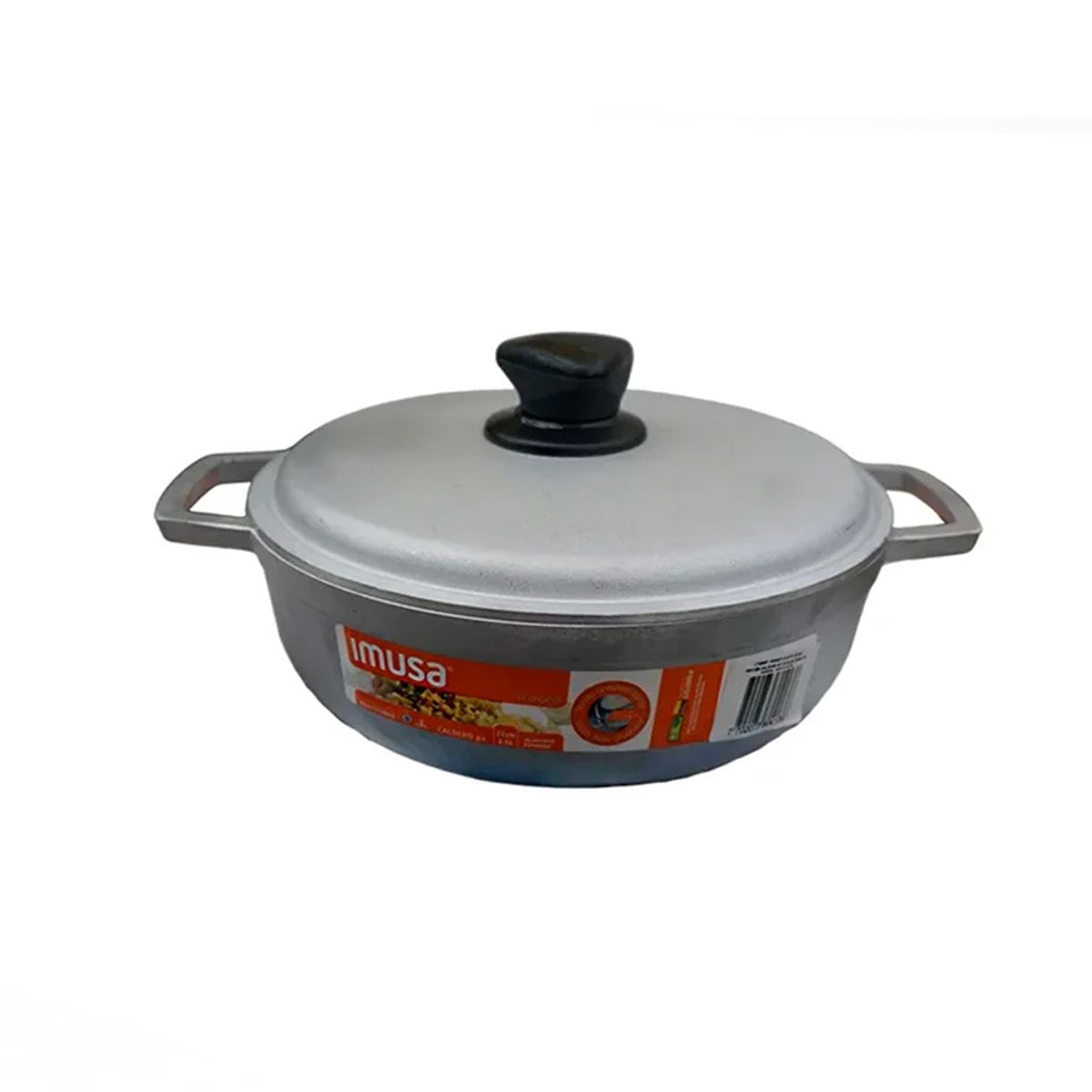 IMUSA - Caldero Natural Imusa 14 cm 0,5 Litros Aluminio Fundido