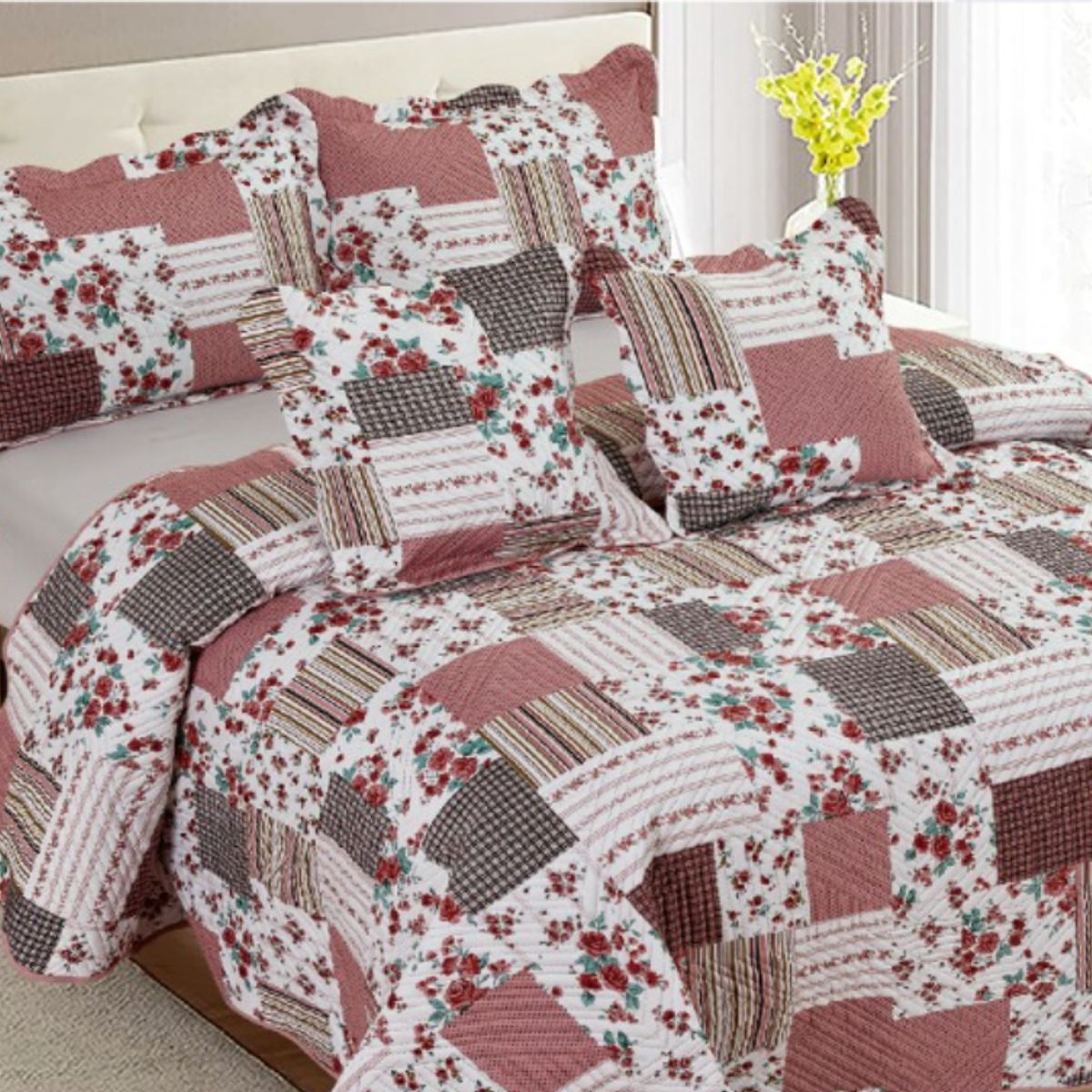 MAJESTIC IMPERIAL - Cubrecama (edredón) Para Cama Doble (140), Majestic 5 Piezas