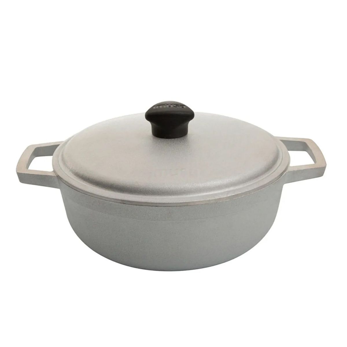 IMUSA - Caldero Natural Imusa 18 cm 1,5 Litros Aluminio Fundido