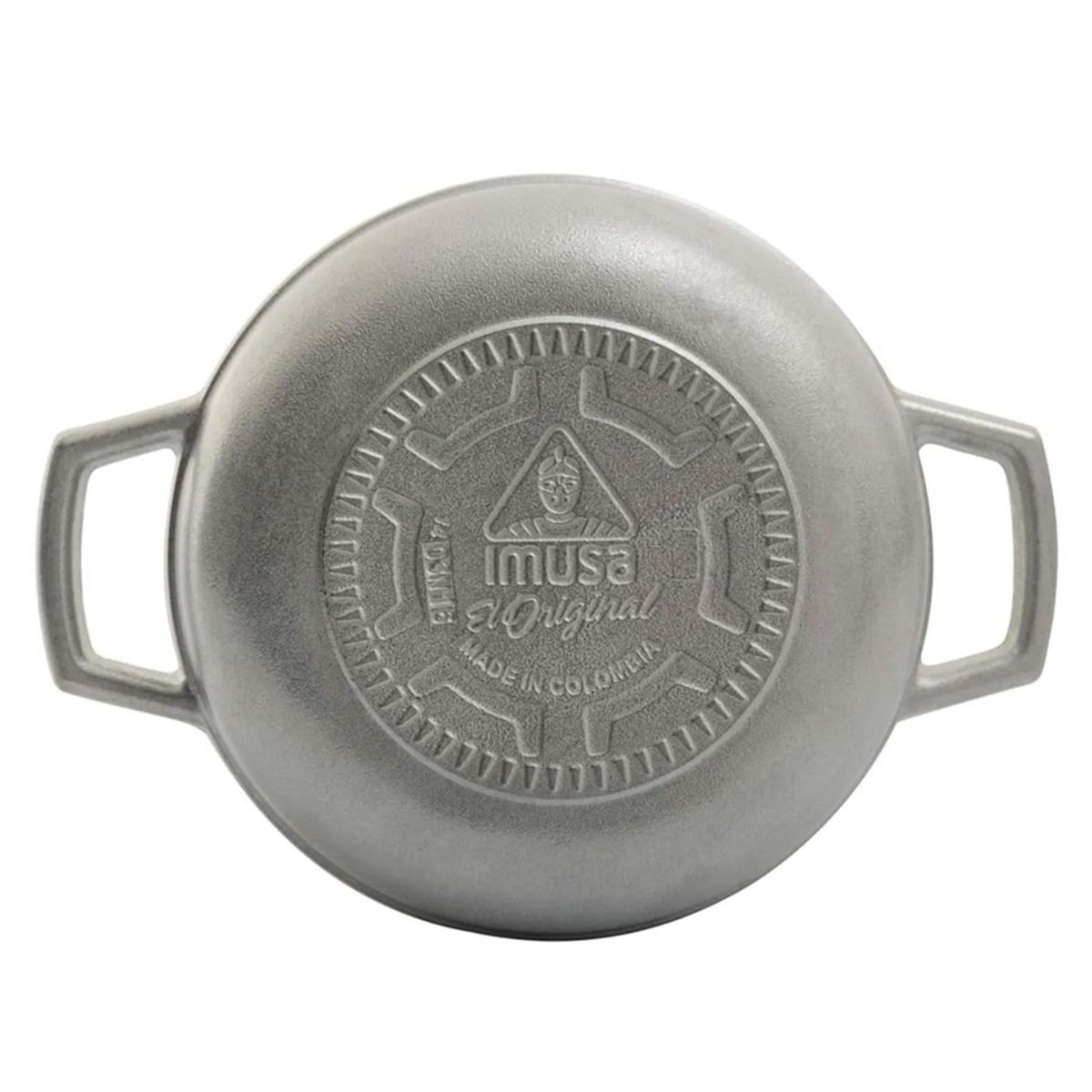IMUSA - Caldero Natural Imusa 18 cm 1,5 Litros Aluminio Fundido