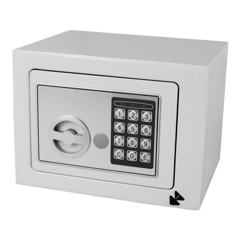 GENERICO - Caja Fuerte Electrónica de Seguridad con Clave Digital y Llave de Emergencia
