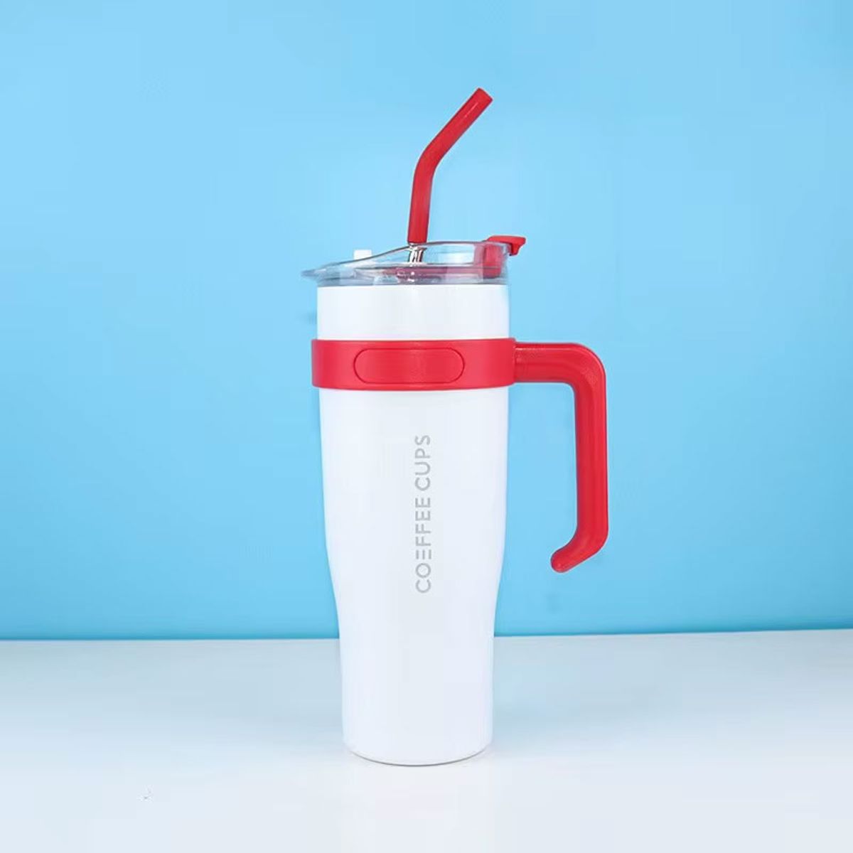 GENERICO - Termo De Acero Inoxidable Tapa Y Popote