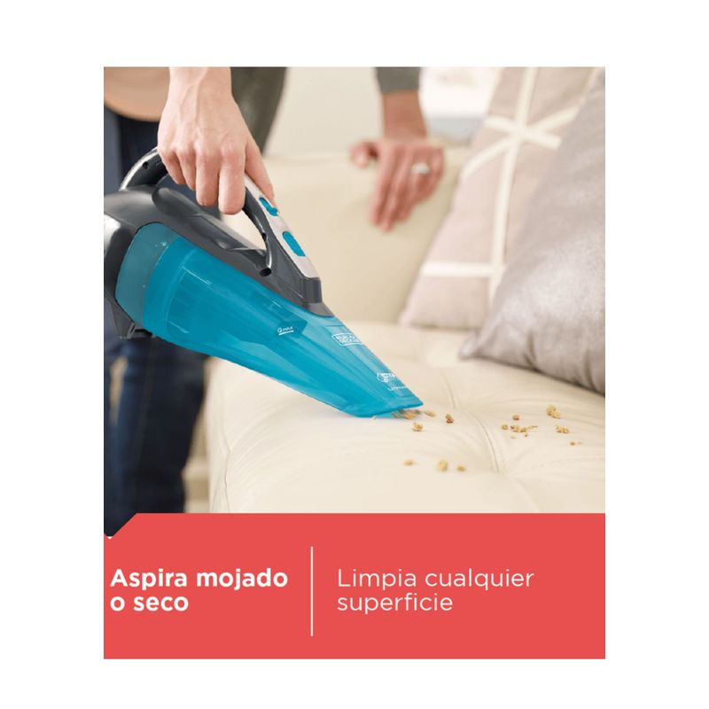 BLACK+DECKER - Aspiradora de mano Inalámbrica dusbuster Black+Decker