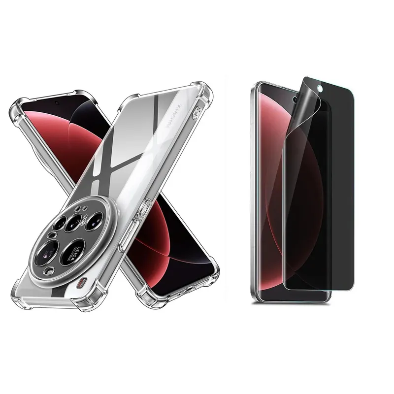 GENERICO - Funda Airbag Antichoque + Hidrogel Antiespia Para  Xiaomi 15 Ultra