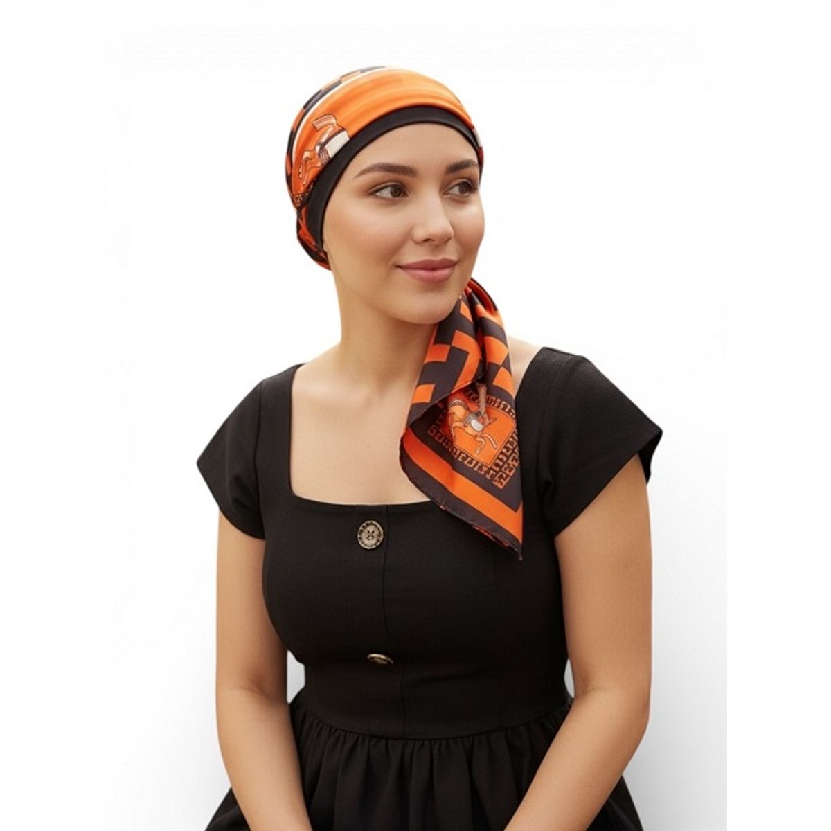 GENERICO - TURBANTE ONCOLOGICO MARCA PELUCAS ROSSY