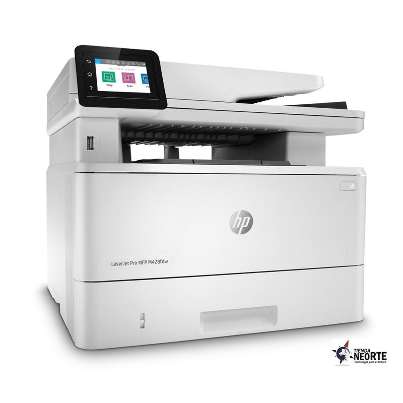 HP - Impresora Láser Multifuncion Negro Hp Laserjet Pro MFP M428fdw