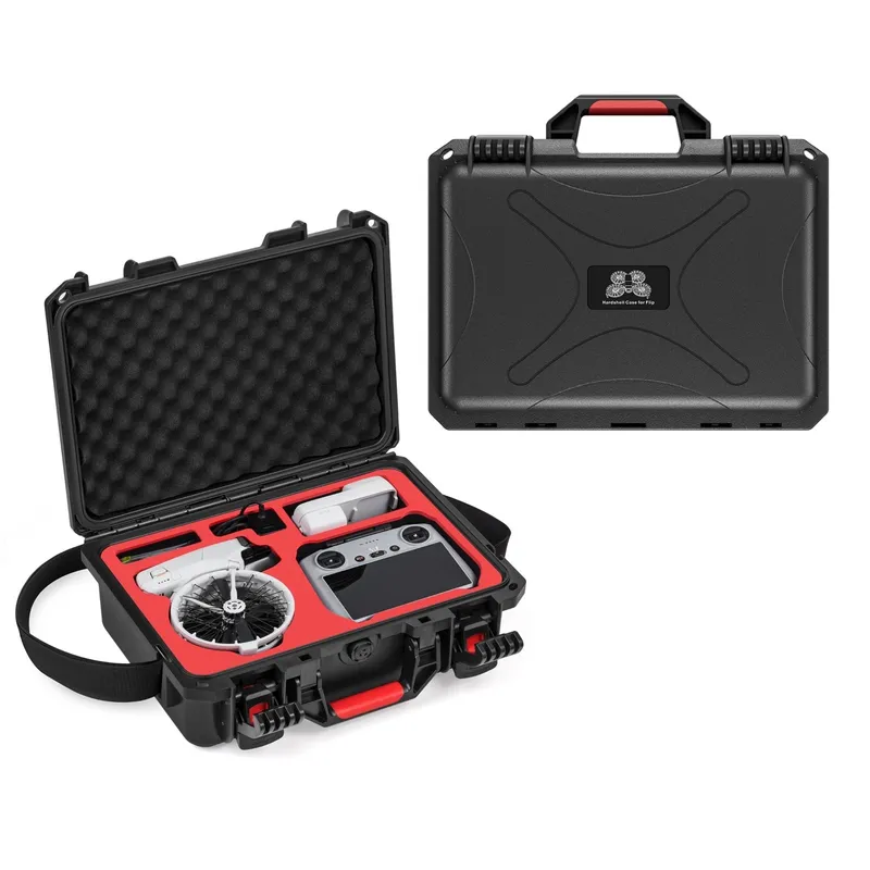 GENERICO - Maleta Profesional Armor Para Drone Dji Flip - Negro