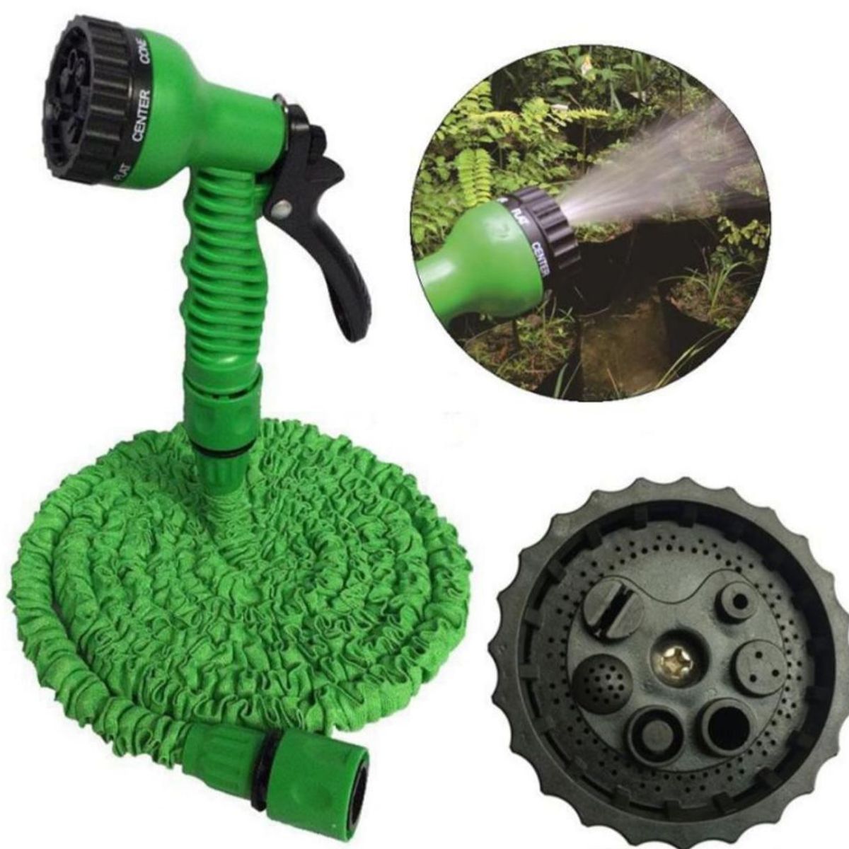 MAGIC HOSE - Manguera Flexible Expandible 45m Jardín Magic Hose Riego