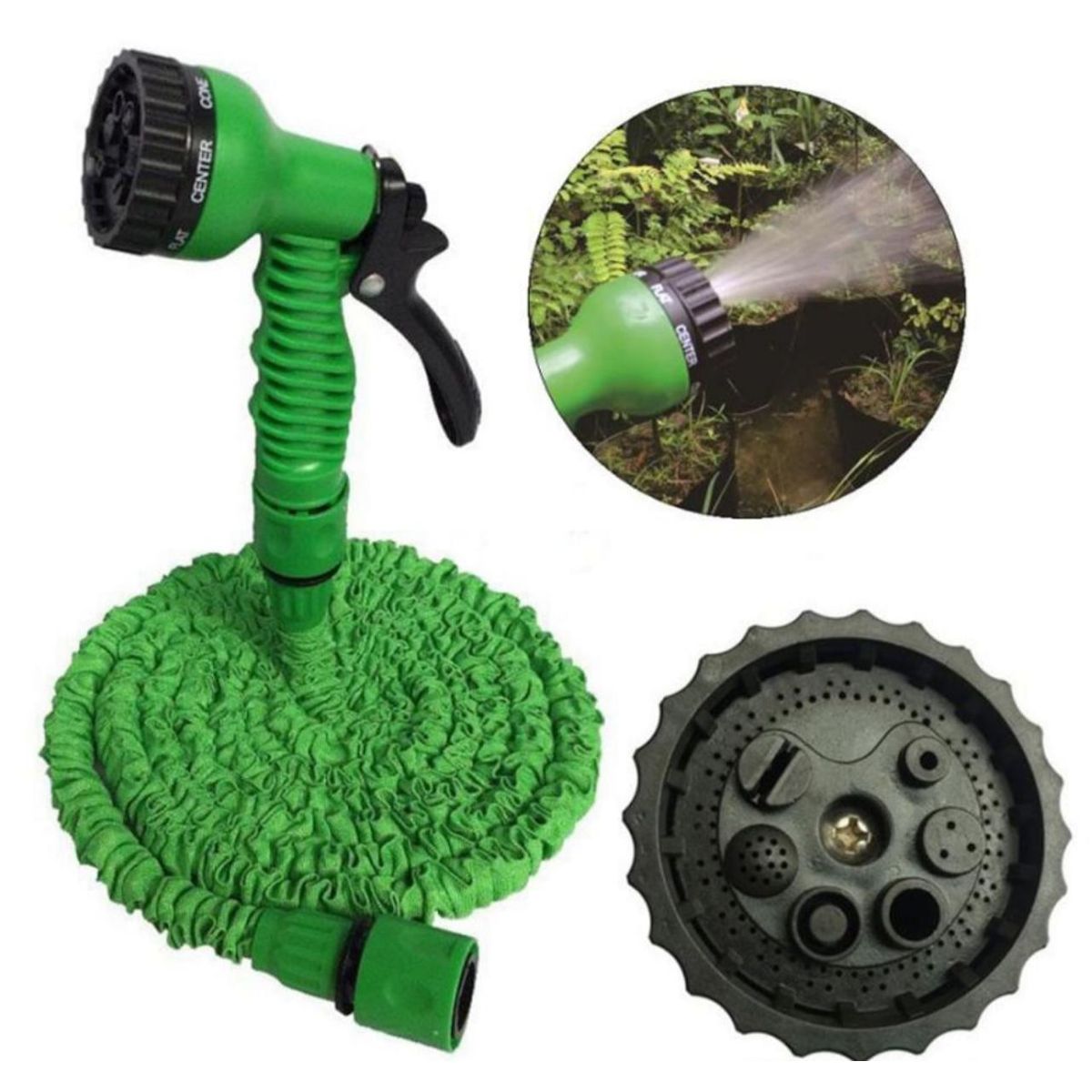 MAGIC HOSE - Manguera Flexible Expandible 45m Jardín Magic Hose Riego
