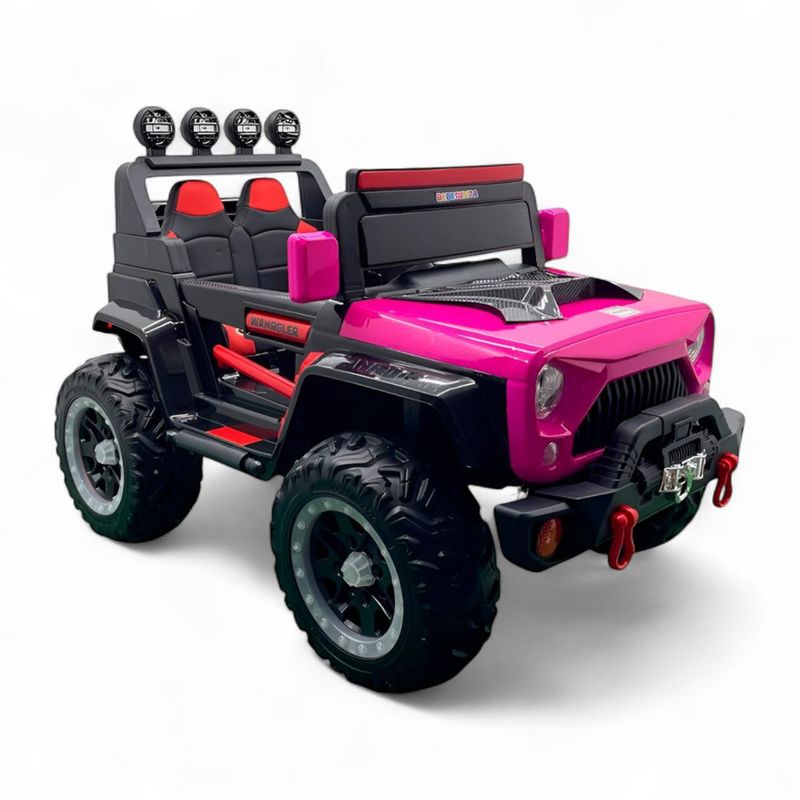 BRITOCHET - Carro Eléctrico Para Niños 4x4 Llanta Goma Cremoto Bluetooth REF X15A