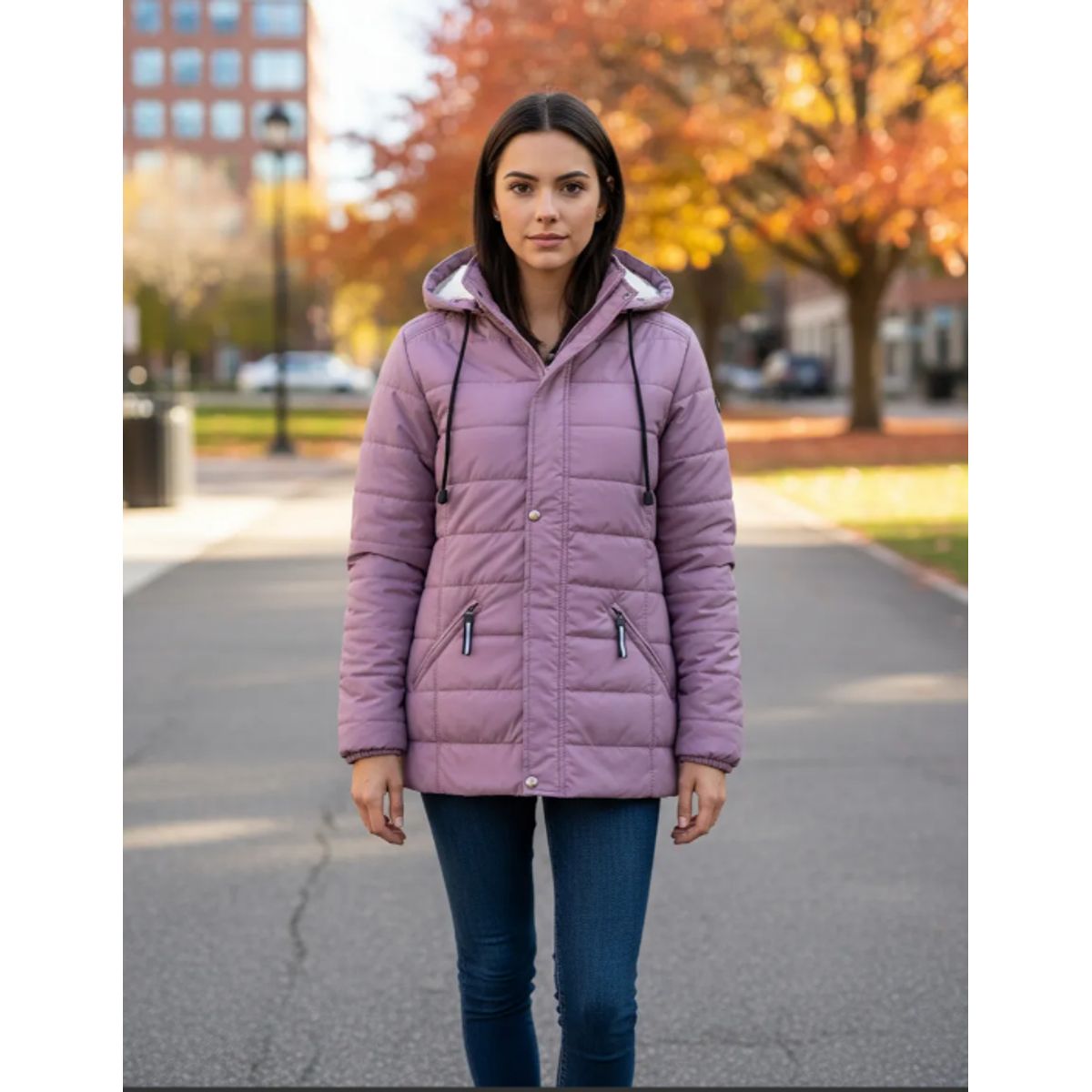 CAELI - chaqueta abrigo ovejera ovegera  MUJER lluvia frio semi impermeable marca CAELI