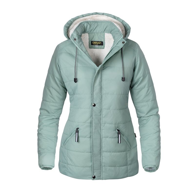CAELI - chaqueta abrigo ovegera MUJER lluvia frio semi impermeable marca CAELI