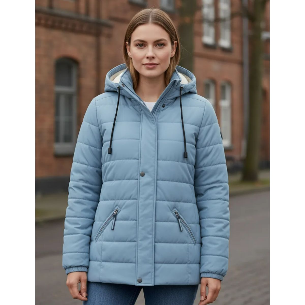CAELI - chaqueta abrigo ovejera ovegera  MUJER lluvia frio semi impermeable marca CAELI