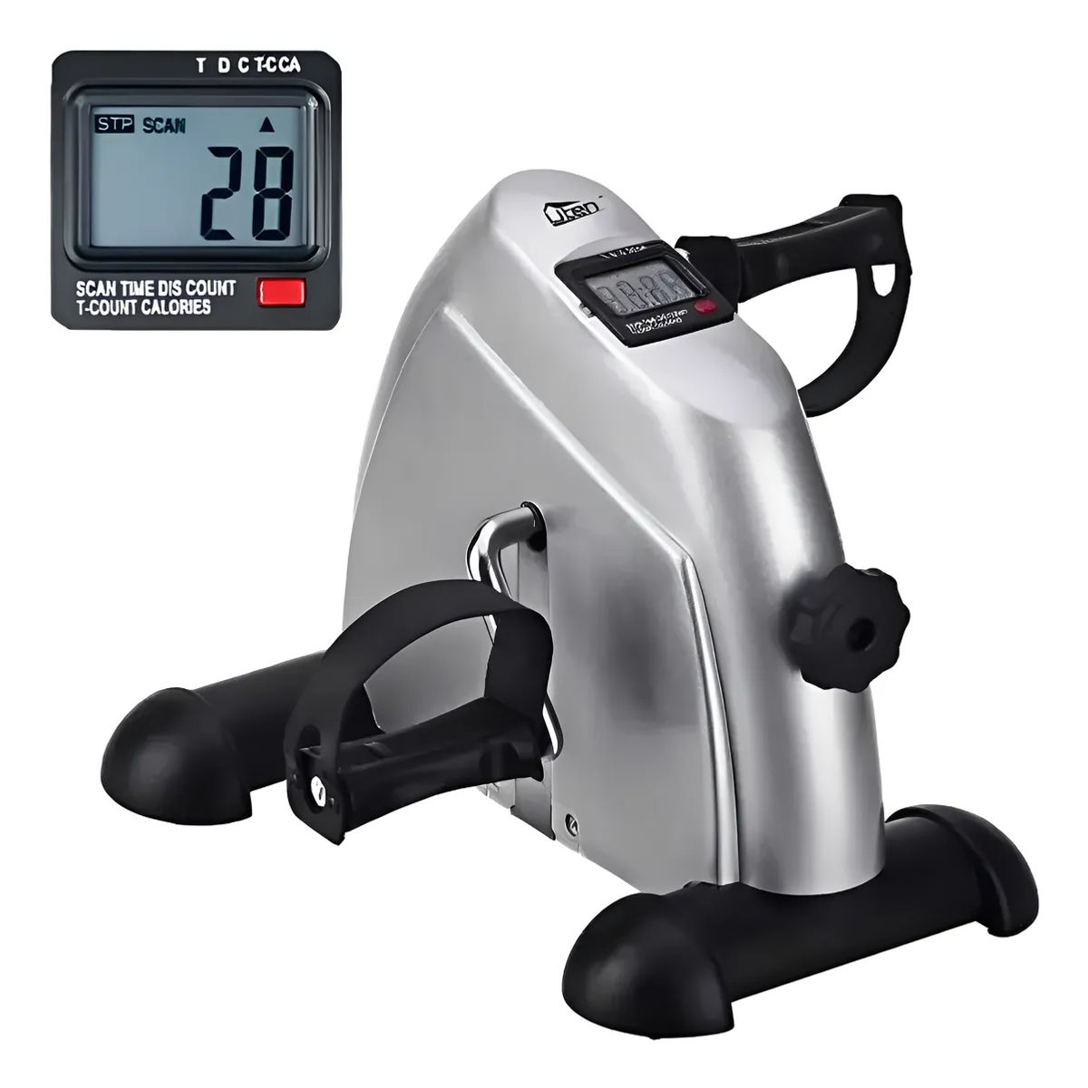 MILOPTS - Mini Bicicleta Estatica Ejercitador De Pedal Portatil