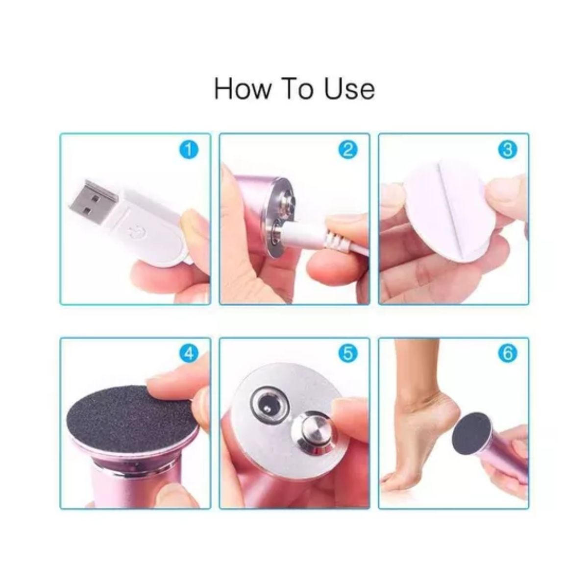 GENERICO - Removedor Inalambrico De Callos