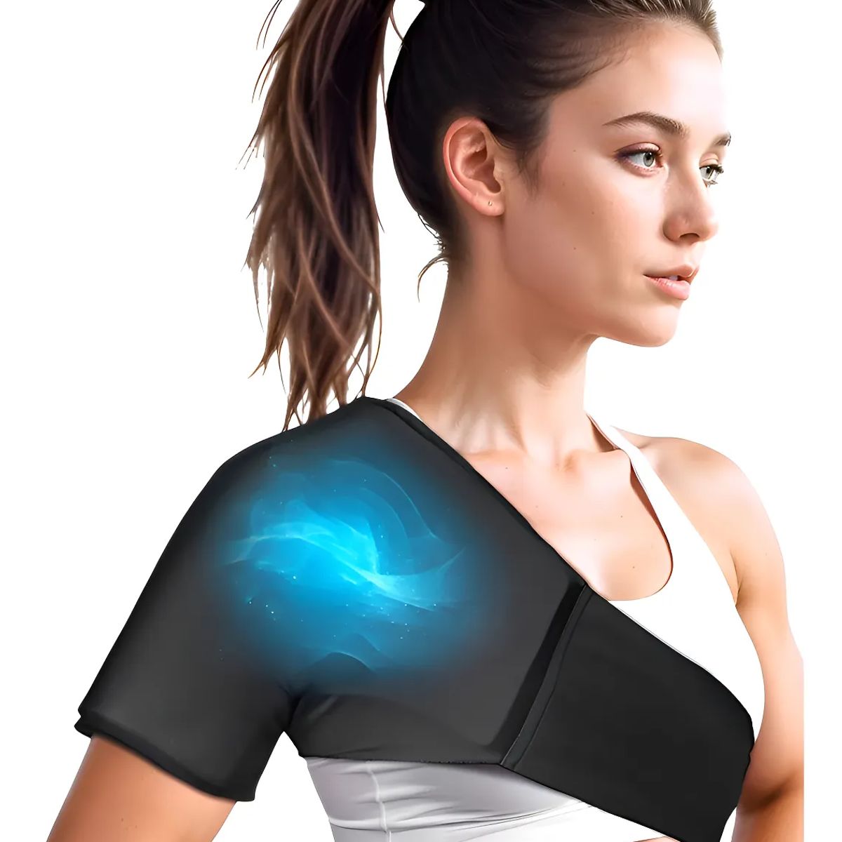 MILOPTS - Hombrera Ajustable Con Compresas De Gel Frío Y Calor