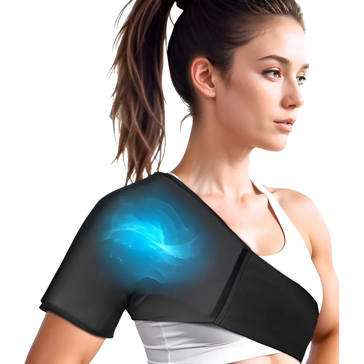 MILOPTS - Hombrera Ajustable Con Compresas De Gel Frío Y Calor