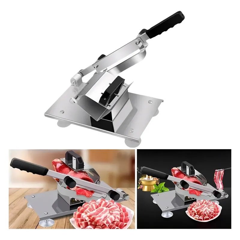 MILOPTS - Cortador Rebanadora Manual Multifuncional Carne