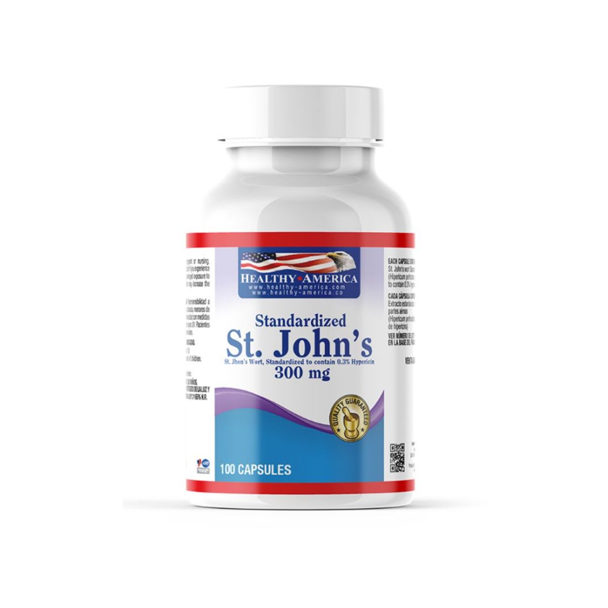 HEALTHY AMERICA - SUPLEMENTO MULTIVITAMINICO X 100 CAPSULAS/ ST. JOHNS