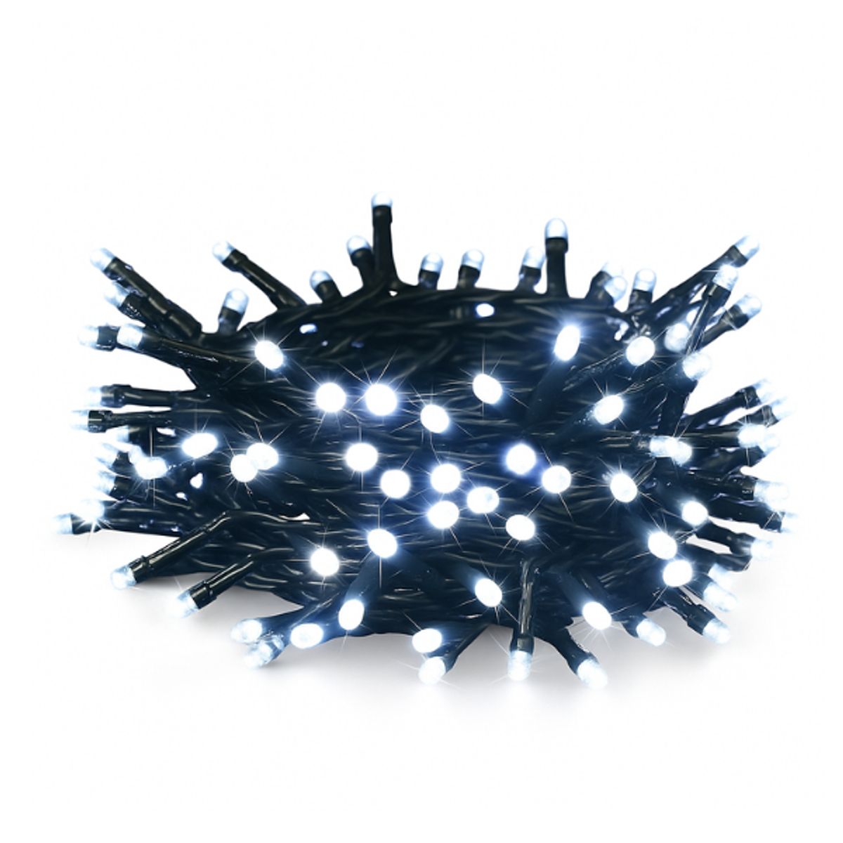 ADQUIERELO YA - Extensión Luz LED Lineal Blanca 100 Luces 7 Metros Cable Verde 1431