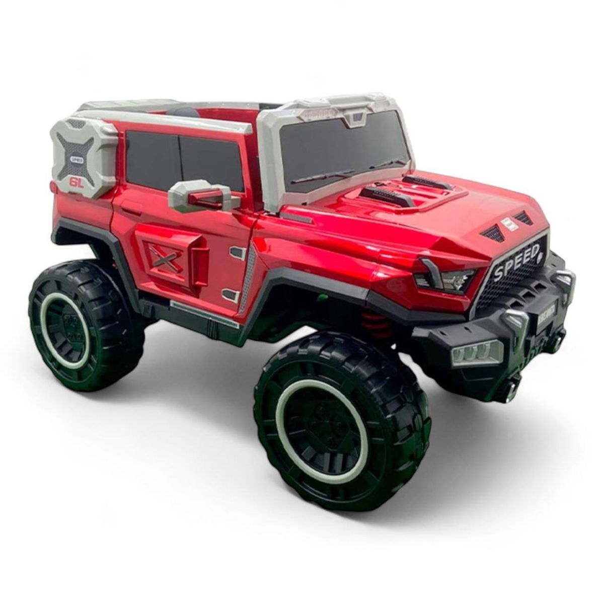 BRITOCHET - Carro Eléctrico Recargable Niño/Niña Llantas Gomas 4x4 1 a 8 Años REF BDM0922