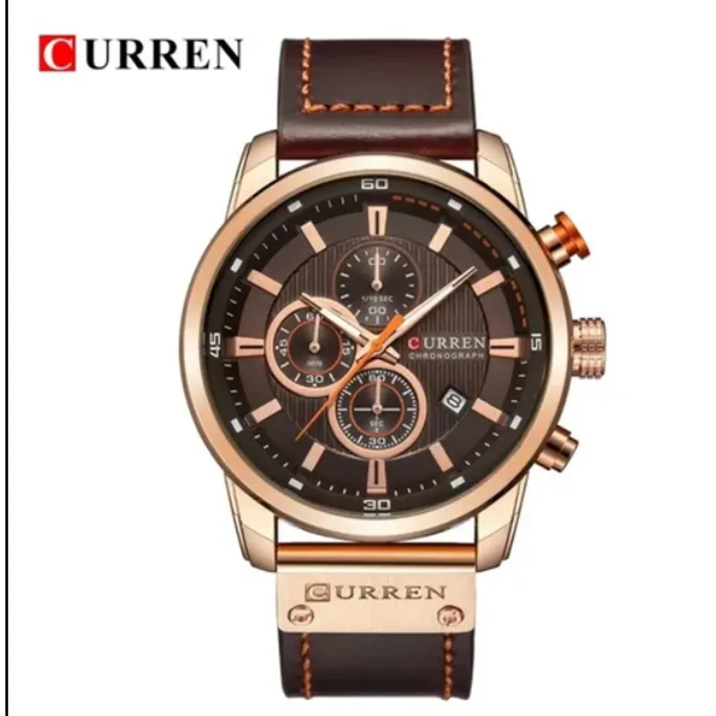 CURREN - RELOJ PARA CITAS O REUNIONES ELEGANTE CURREN CRONOGRAFO IMPERIAL