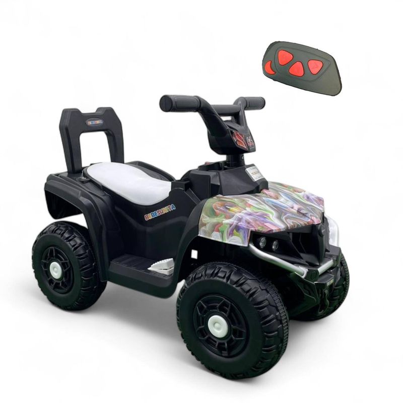BRITOCHET - Cuatrimoto Eléctrica Niño Niña C/Remoto 1 a 4 Años REF 9988