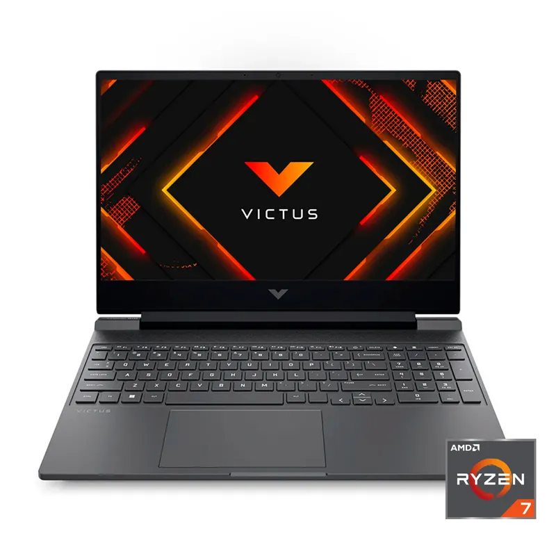 HP - PORTATIL HP VICTUS 15 AMD RYZEN 7 7445HS/RAM 16GB DDR5/ 512GB M.2/ 15.6/ RTX 3050 6GB