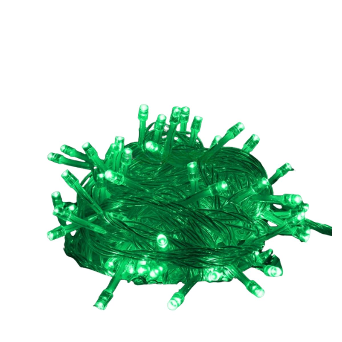 ADQUIERELO YA - Extensión Luz LED Lineal Verde 200 Luces 14 Metros Cable Transp1446