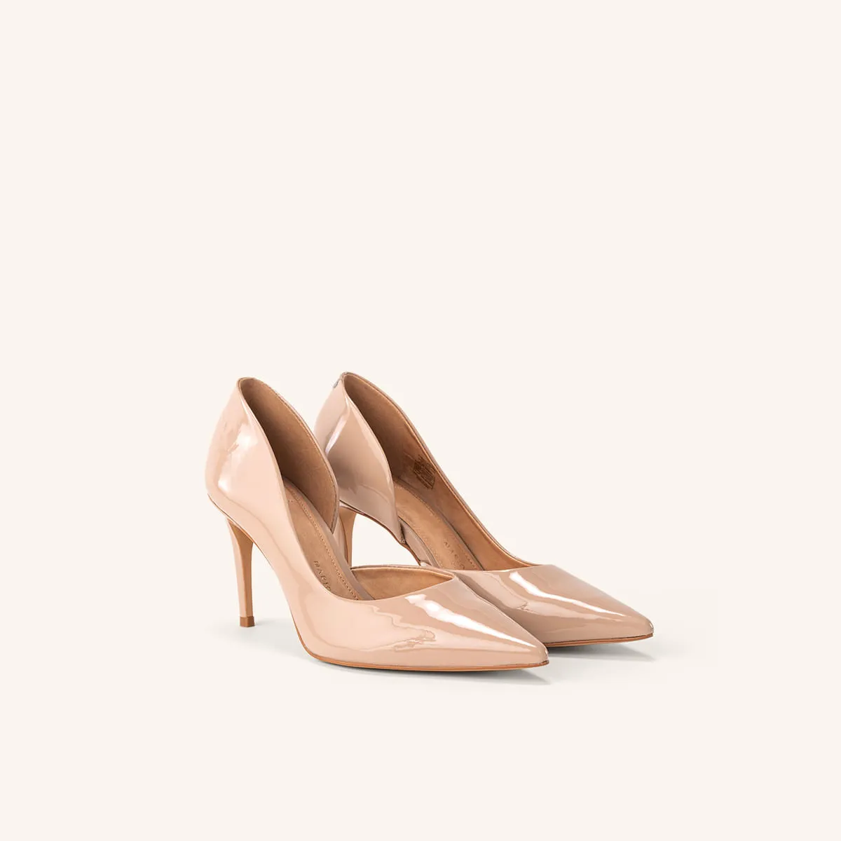 MARIO HERNANDEZ - Tacones Capri Nude Glamour