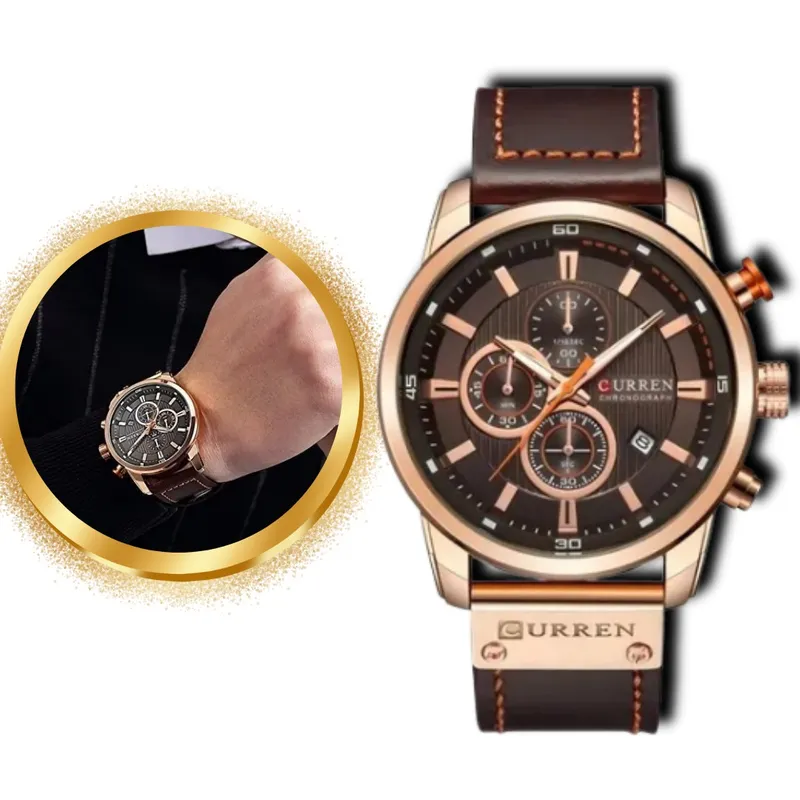 CURREN - RELOJ IMPERIAL ORIGINAL PARA HOMBRES DE CLASE