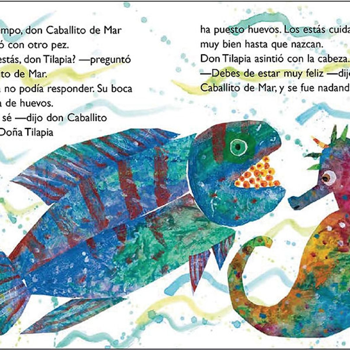 JUGANDO Y EDUCANDO - Libro Don Caballito De Mar De Eric Carle Para Niños