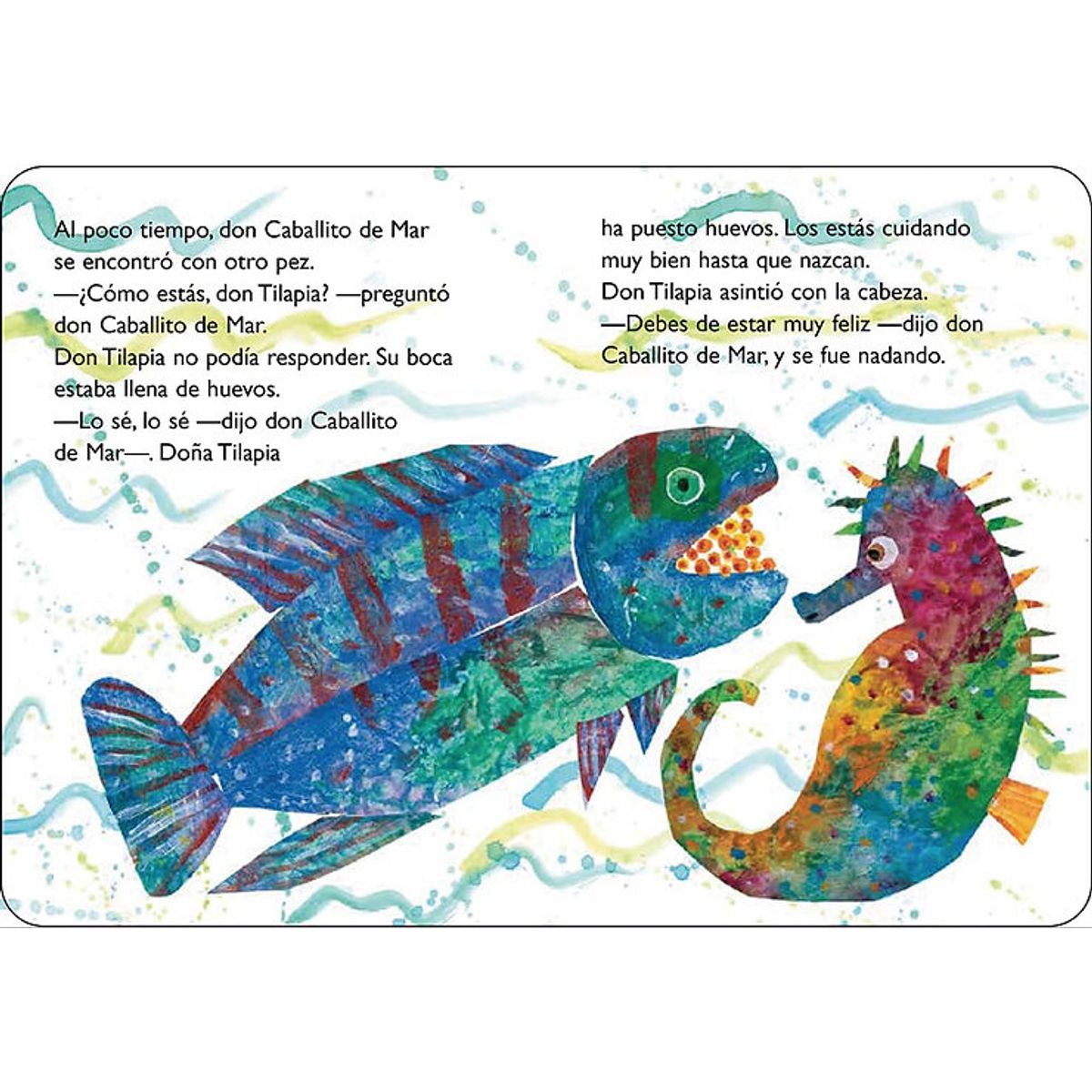 JUGANDO Y EDUCANDO - Libro Don Caballito De Mar De Eric Carle Para Niños