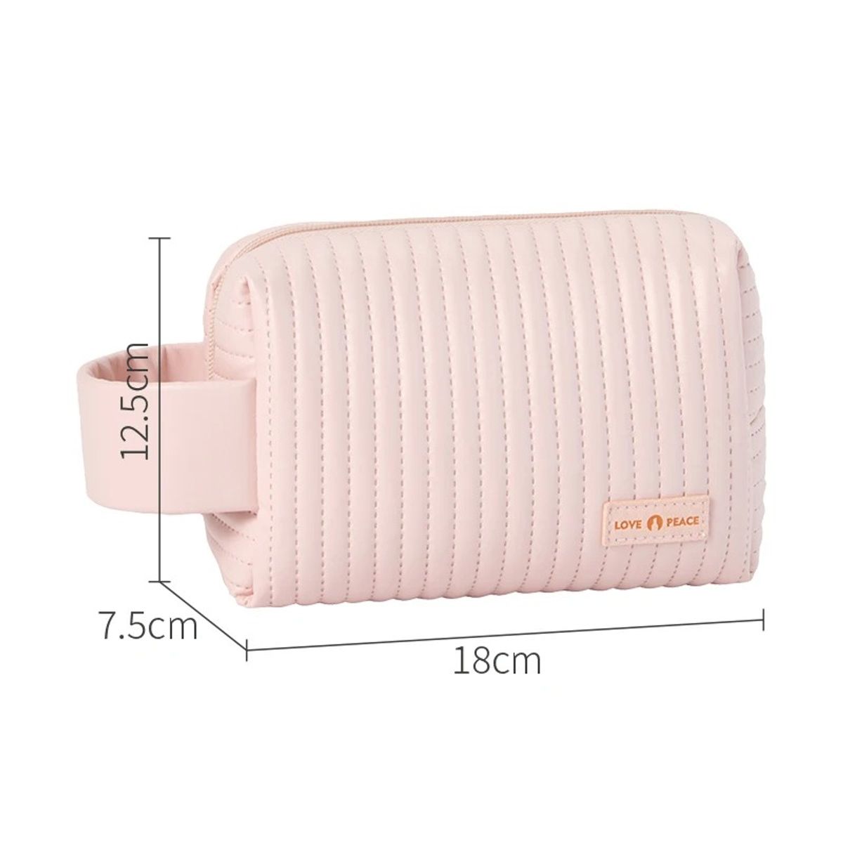 MULTIBAGS - COSMETIQUERA ORGANIZADOR MAQUILAJE NECESER VIAJE-ROSA