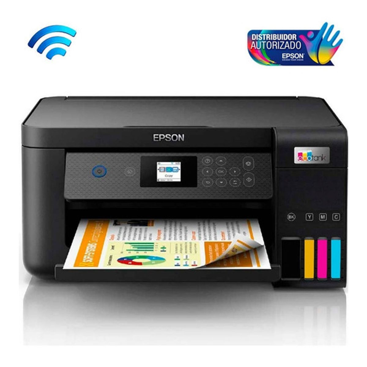 EPSON - Epson L4260 Impresora Multifuncional Ecotank Duplex + Resma