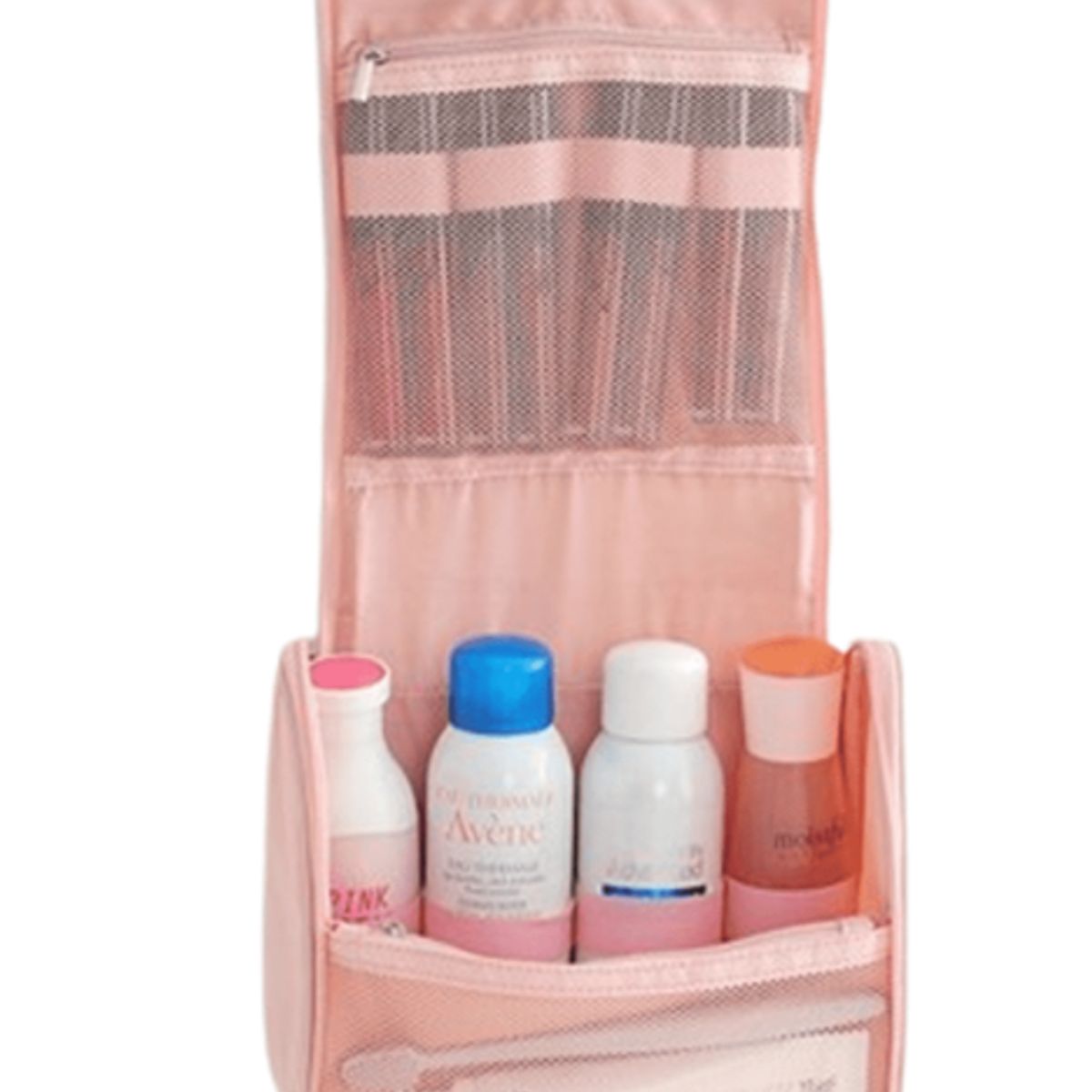 MULTIBAGS - ORGANIZADOR COSMETIQUERA MAQUILLAJE NECESER VIAJE ROSA