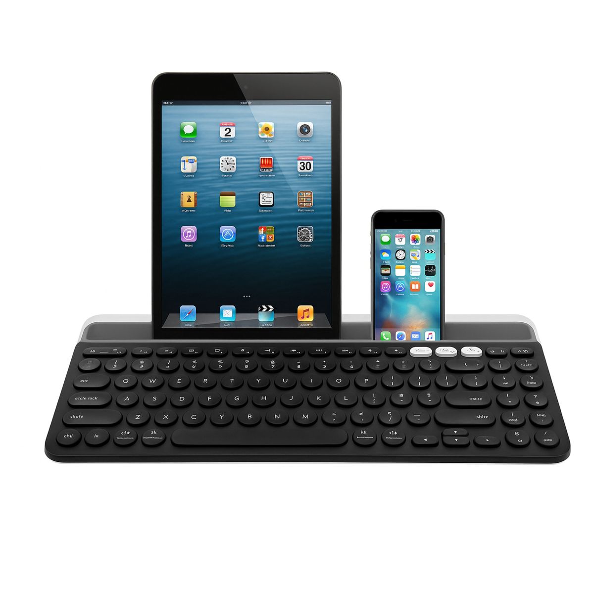 GENERICO - Teclado Inalambrico Silencioso De 3 Modos Fd Business K931T