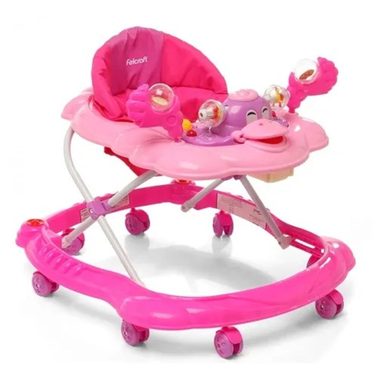 LANZURY IMPORTACIONES - CAMINADOR PARA BEBE - PATO ROSADO