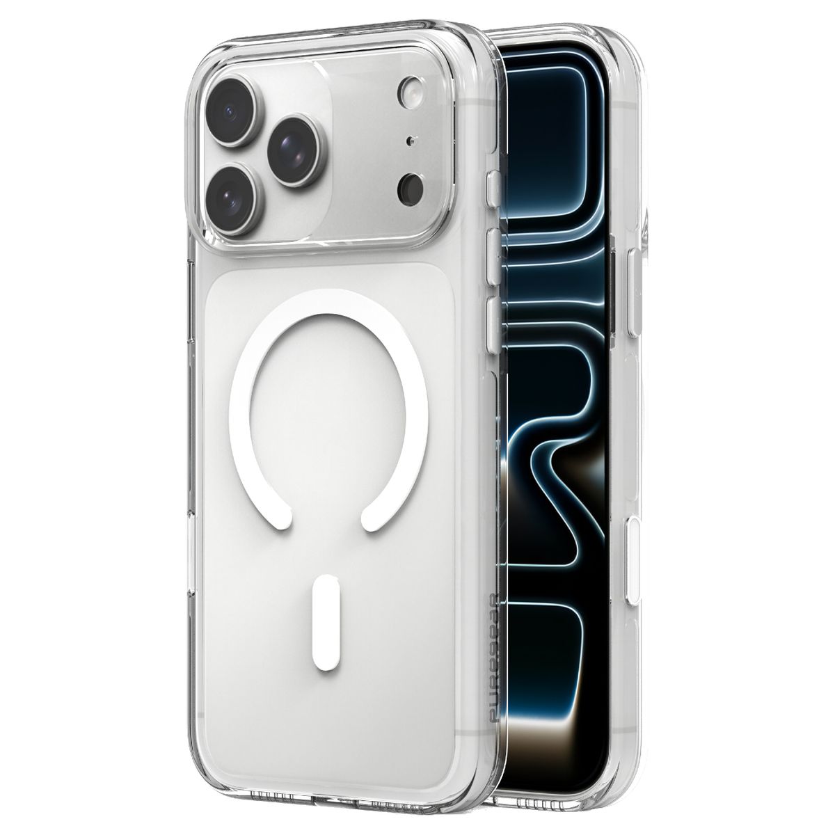 PURE GEAR - Estuche para iPhone 17 Pro Max Puregear SlimShell Ultra Transparente