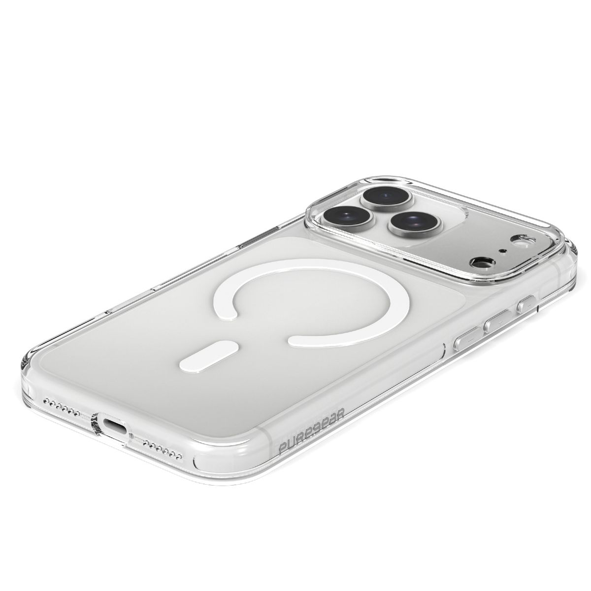PURE GEAR - Estuche para iPhone 17 Pro Max Puregear SlimShell Ultra Transparente