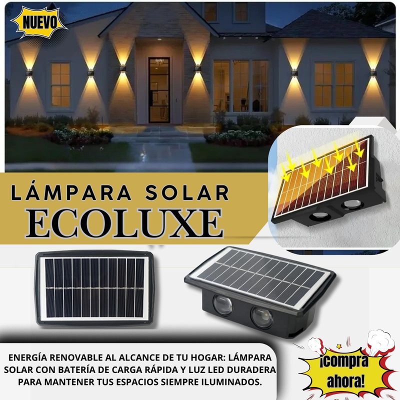 SOLARAY - LAMPARA SOLAR MULTIFUNCION PARA EXTERIORES