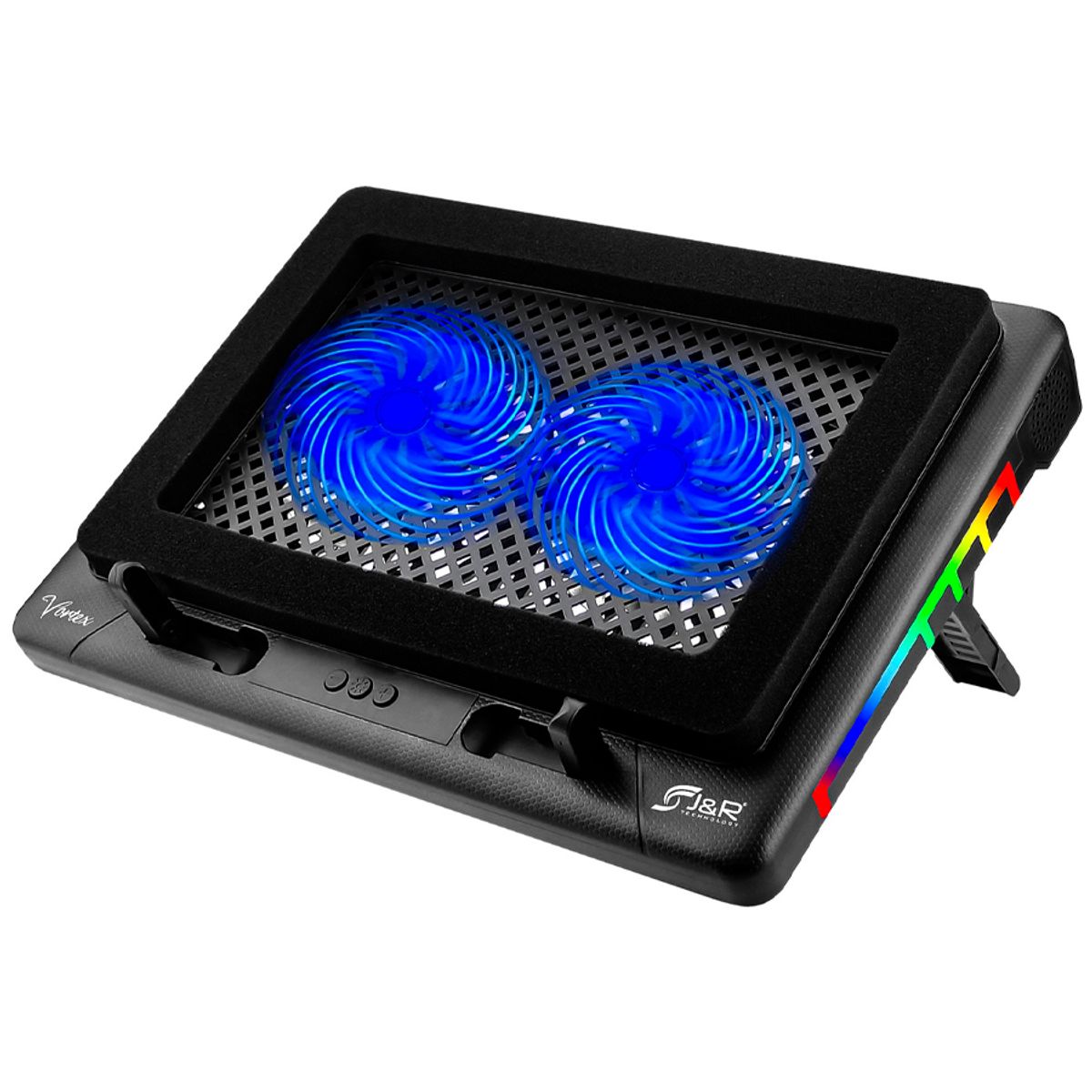 JYR TECHNOLOGY - Base Refrigerante Gamer JYR Brjr-019 Vortex 2fan