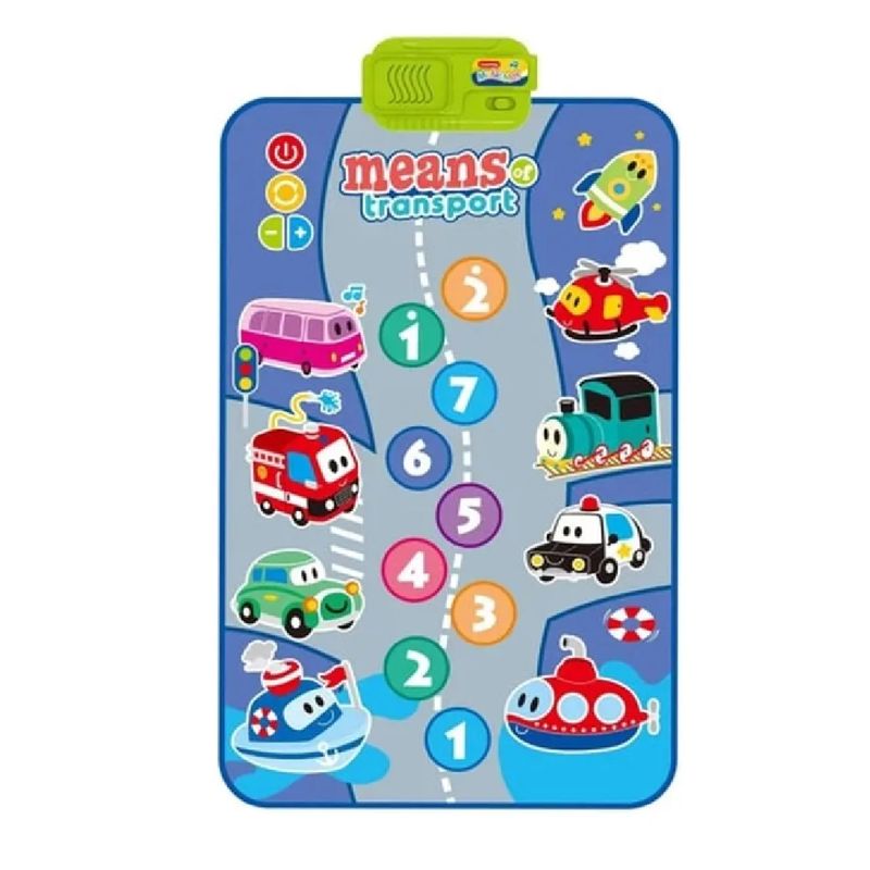 MARKET TOYS - Tapete Interactivo Para Bebé Tipo Piano 17 Sonidos