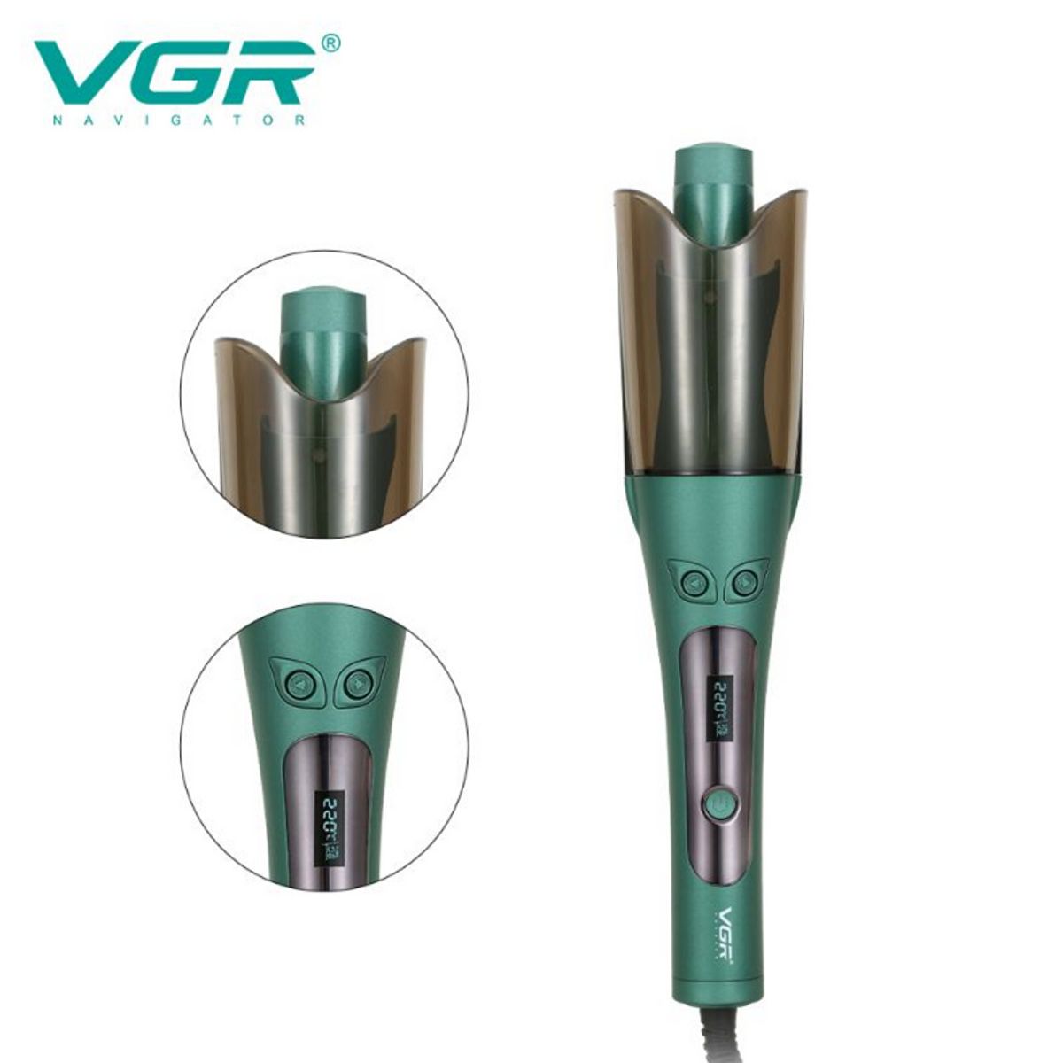 VGR - Rizador De Pelo Eléctrico Profesional