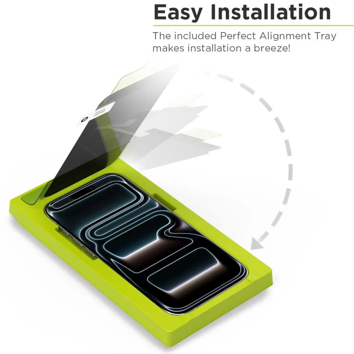 PURE GEAR - Protector Pantalla Compatible con iPhone 17 Pro Vidrio Privacidad